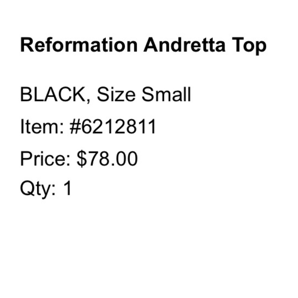 Reformation Andretta Top - Picture 6 of 6